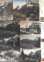 3825 Mürren - Lot mit 32 AK