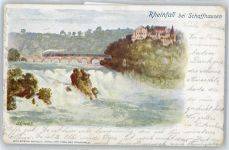 8200 Schaffhausen Sciaffusa - Rheinfall 1899 AKU2
