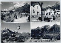 7550 Scuol Schuls - Dorfplatz, Seilbahn AKU1