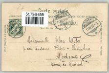 8820 Wädenswil 1899 Lithographie Brauerei Tuchfabrik Villa Weber Bahnhof Hotel du Lac Postgebäude