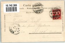 8000 Zürich 1902 Foto AK Limmatquai Straßenbahn Cafe