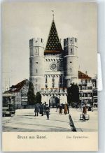 4000 Basel Bâle - Strassenbahn , Spalentor AKU2