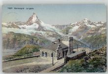 Gornergrat 1915 - Bahnhof Station Gornergratbahn