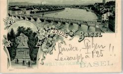 4000 Basel Bâle - Strassburger Denkmal Brücke