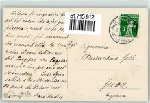 6900 Lugano 1914 - Blick mit Col Monte San Salvatore Lago di Lugano