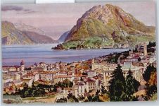 6900 Lugano Künstlerkarte S. Salvatore AKU2