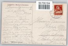 6900 Lugano Künstlerkarte S. Salvatore AKU2