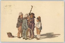 3000 Bern Berne 1916 Künstlerkarte sig. Gottfried Mind Kinder