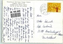 7550 Scuol Schuls 1962 Winter Seilbahn