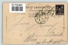 8000 Zürich 1900 - Blick von der Peterskirche AKU1