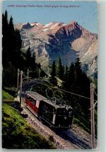 Schynige-Platte-Bahn 1945 Foto AK Bergbahn