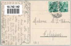 Schynige-Platte-Bahn 1945 Foto AK Bergbahn