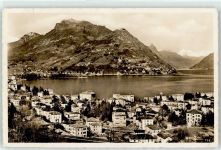6900 Lugano - Paradiso Blick mit Monte Bre Lago di Lugano