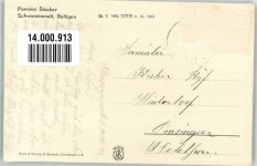 Schwarzenmatt 1940 Foto AK Pension Stocker