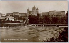 3000 Bern Berne - Marzilibrücke Bundespalast AKU2