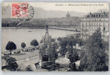 1200 Genève Genf - Monument Brunswick, Hafen AKU2