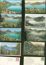 6354 Vitznau Kleinposten bis 20 Lot mit 17 AK