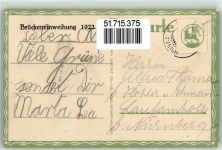 8247 Flurlingen 1922 Künstlerkarte Brückeneinweihung sign. Fäs