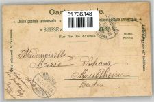 Genfersee Lac Leman 1901 Lithographie