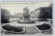 4000 Basel Bâle - Strassburger-Denkmal, Bundesbahnhof, Bahnhofplatz AKU2