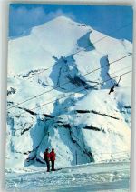 3718 Kandersteg Winter Skilift Sunnbühl