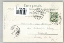 5706 Boniswil Alliswil 1907 Lithographie Schulhaus Kochschule