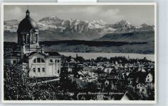 8000 Zürich Zürichhorn - Panorama Kirche Zürichsee AKU2