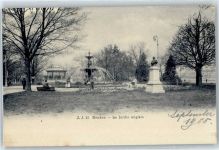 1200 Genève Genf - Le Jardin anglais, Denkmal AKU1