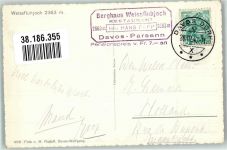 Weissfluhjoch 1940 Winter Gasthaus Berghaus Weissfluhjoch