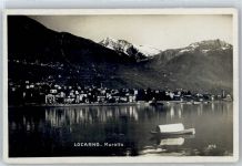 6600 Locarno - Teilansicht, See, Berge AKU2