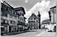 6210 Sursee - Straßenansicht Gasthaus zur Sonne Fahrrad