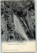 3860 Meiringen - Alpbachschlucht Wasserfall