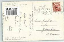 1806 St-Légier-La Chiésaz 1947 Foto AK Kirche