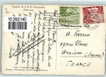 1722 Bourguillon - Kirche mit Friedhof