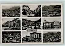 6830 Chiasso - Strassen- Gebäute- u. Panoramaansichten v. Chiasso
