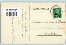 1248 Hermance 1912 Künstlerkarte Chateau sign. Mary Galay