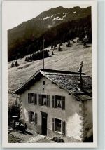 7482 Bergün Bravuogn Foto AK Kesch Hütte