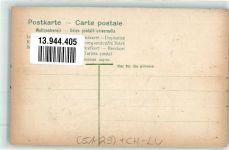 1900 - mit echter Stoff Applikation AE 153 Frau mit Blumen in der Hand AK