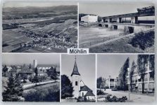 4313 Möhlin - Fliegeraufnahme, Kirche