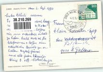 3703 Aeschi b. Spiez 1972 Foto AK Kirche