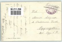 7214 Grüsch Seewis Foto AK Feldpost III/92