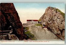 6055 Alpnach Dorf - Pilatus Hotel Bellevue mit Esel