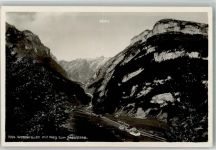 9057 Wasserauen Foto AK Weg zum Seealpsee