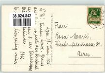 3250 Lyss 1925 Foto AK Soldaten- Denkmal