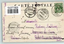 1580 Avenches 1903 - Pensionat Monney, Frauen ind Kinder vor dem Haus, gute Erhaltung AK