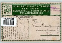 6204 Sempach Lithographie Schlacht Der Schweizer Soldat im Laufe der Jahrhunderte