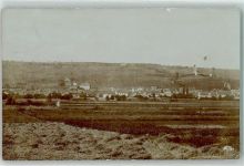 8215 Hallau 1912 Gebrauchsspuren Ort handschriftlich