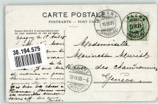 1636 Broc 1905 Foto AK Kirche Kapelle des Marches