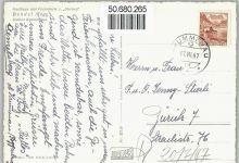 9643 Krummenau - Gasthaus Ferienheim Bendel Togg. blick auf Churfirsten Fotokarte