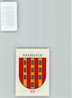 1248 Hermance - Vignette Wappen Kaffee Hag ca 1920-1940